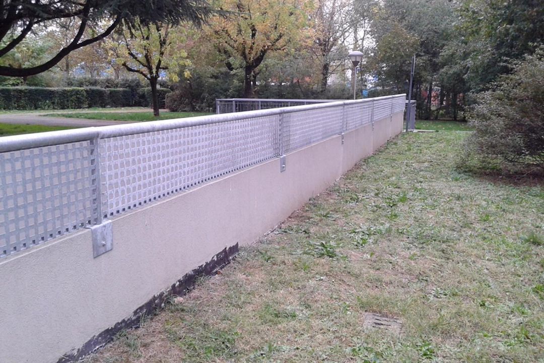 Recinzione in alluminio